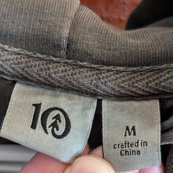 TenTree green hoodie, tunic, medium - Picture 3 of 5